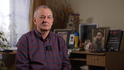 Володимир Буда, батько полеглого захисника України Андрія Буди, Тернопіль, 23 лютого 2026 Володимир Буда, батько полеглого захисника України Андрія Буди, Тернопіль, 23 лютого 2026