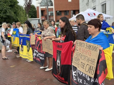 Акція спрямована підтримати родини військовополонених та зниклих безвісти Акція спрямована підтримати родини військовополонених та зниклих безвісти