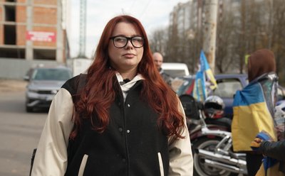 анастасія крисак, автопробіг на підтримку військовополонених, тернопіль, 2 листопада 2025 анастасія крисак, автопробіг на підтримку військовополонених, тернопіль, 2 листопада 2025