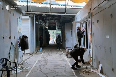"Ринок весь розбитий". Що розповіли про атаку зі "Смерча" підприємці та жителі Краматорська