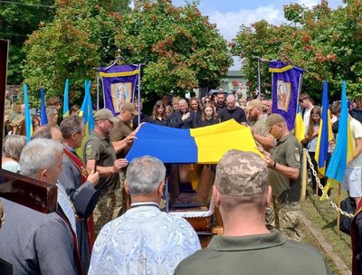 Похорон військового, Павло Бойко, попрощалися, війна, ЗСУ, Тернопільщина, липень 2025