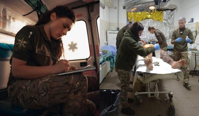 Прикордонниця з Волині Марія Ососкало на передовій Прикордонниця з Волині Марія Ососкало на передовій
