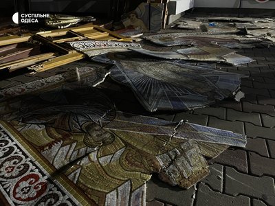 Наслідки атаки на собор в Одесі Наслідки атаки на собор в Одесі