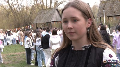 Магдалина Липовецька, гаївка, 17 квітня 2026, Тернопіль Магдалина Липовецька, гаївка, 17 квітня 2026, Тернопіль