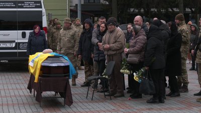З військовим Іваном Королем попрощалися у Рівному З військовим Іваном Королем попрощалися у Рівному
