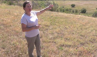 Директорка заповідника "Еланецький степ" Галина Драбинюк Директорка заповідника "Еланецький степ" Галина Драбинюк
