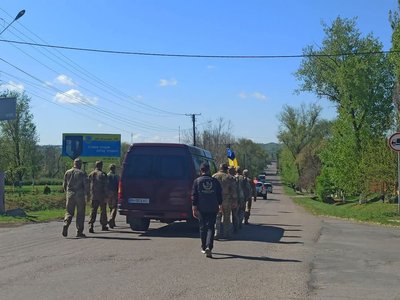 На Одещині попрощались із загиблим на фронті військовим На Одещині попрощались із загиблим на фронті військовим