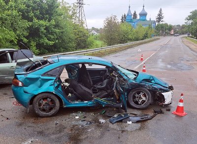 На Житомирщині внаслідок ДТП травмувалися четверо людей На Житомирщині внаслідок ДТП травмувалися четверо людей