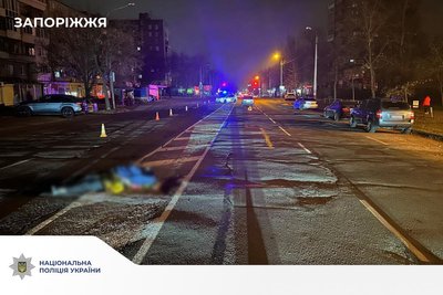 У Запоріжжі внаслідок автопригоди загинув пішохід У Запоріжжі внаслідок автопригоди загинув пішохід