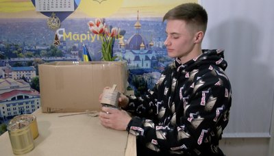 У черкаському центрі "Я Маріуполь" У черкаському центрі "Я Маріуполь"