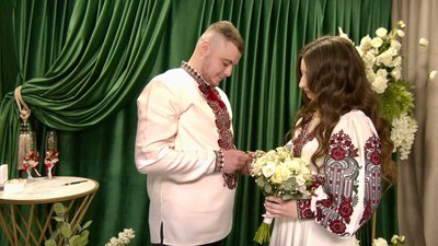 Весілля, Обмін обручками, шлюб за добу Весілля, Обмін обручками, шлюб за добу