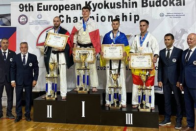Нацгвардієць з Волині здобув бронзу на Чемпіонаті Європи з карате