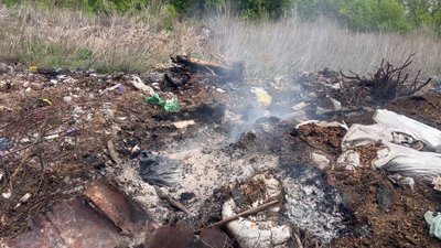 Займання сухостою та сміття на Хмельниччині Займання сухостою та сміття на Хмельниччині