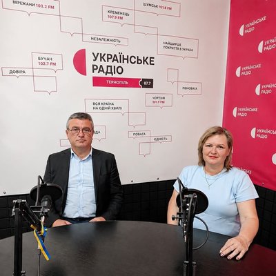 Олександр Томчук, Наталка Андрушко-Колтун, Українське радіо Тернопіль, 10 червня 2026, Тернопіль Олександр Томчук, Наталка Андрушко-Колтун, Українське радіо Тернопіль, 10 червня 2026, Тернопіль