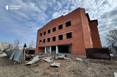 Обстріл Полтави 24 березня: фото з іншої локації Обстріл Полтави 24 березня: фото з іншої локації