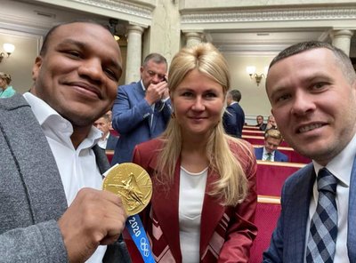 Юлія Світлична у Верховній Раді з Жаном Беленюком