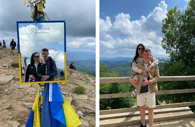 Катерина Бідненко із своїм загиблим хлопцем, бійцем НГУ Андрієм Савоном Катерина Бідненко із своїм загиблим хлопцем, бійцем НГУ Андрієм Савоном