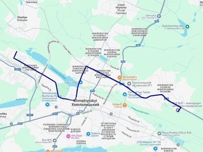 У Хмельницькому з'явився новий автобусний маршрут У Хмельницькому з'явився новий автобусний маршрут