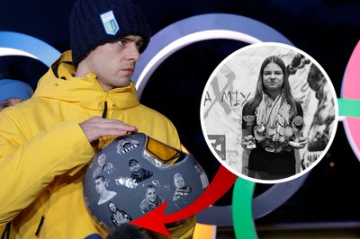 Карина Бахур на шоломі Гераскевича Карина Бахур на шоломі Гераскевича