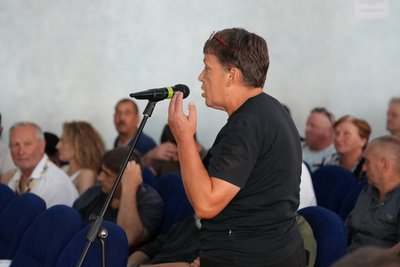 Учасниця громадських слухань Євдокія, Яремче Учасниця громадських слухань Євдокія, Яремче