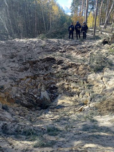 На Житомирщині знешкодили сучасну авіабомбу ФАБ-500 На Житомирщині знешкодили сучасну авіабомбу ФАБ-500