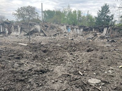 Наслідки обстрілів Донеччини. Фото: Telegram/Павло Кириленко Наслідки обстрілів Донеччини. Фото: Telegram/Павло Кириленко