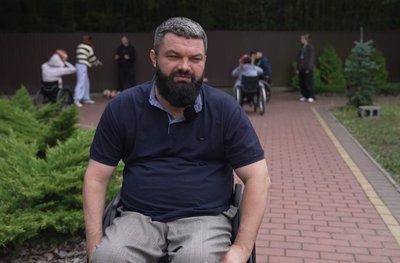 Юрій Влізло, табір, люди з інвалідністю, крісло колісне, 15 вересня 2026, Тернопіль Юрій Влізло, табір, люди з інвалідністю, крісло колісне, 15 вересня 2026, Тернопіль
