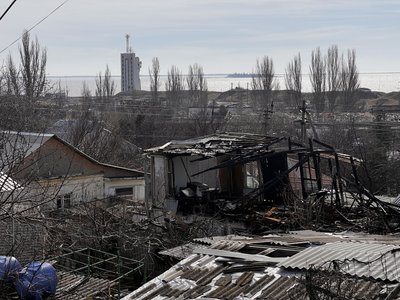 Зруйнований будинок в Очакові
