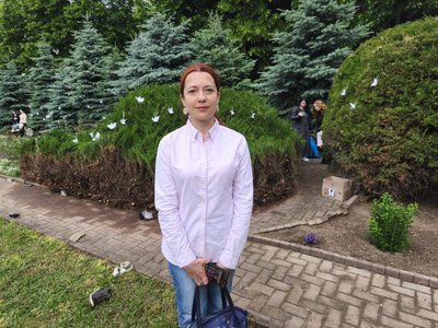 "Голоси дітей": у Житомирі вшанували пам’ять загиблих через війну дітей "Голоси дітей": у Житомирі вшанували пам’ять загиблих через війну дітей