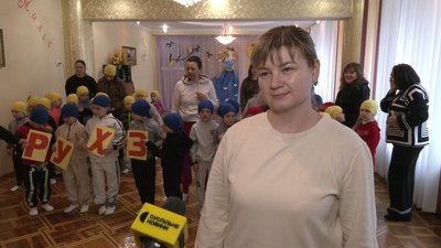Фетиваль ранкової зарядки провели у рівненському дитсадку