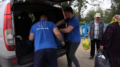 У 70 років залишились без дому. З прифронтового села на Дніпропетровщині евакуювали літнє подружжя У 70 років залишились без дому. З прифронтового села на Дніпропетровщині евакуювали літнє подружжя