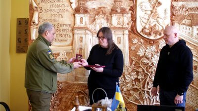Михайло Храпливий, ЗСУ, нагородження, 26 лютого 2026 року, Тернопіль Михайло Храпливий, ЗСУ, нагородження, 26 лютого 2026 року, Тернопіль