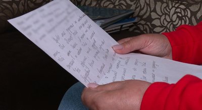 Першого листа від військовополоненого чоловіка отримала його дружина на Рівненщині Першого листа від військовополоненого чоловіка отримала його дружина на Рівненщині
