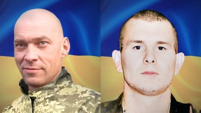 Полеглі військові Олег Сідор та Володимир Натолошний Полеглі військові Олег Сідор та Володимир Натолошний