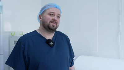 Медик з Вінниччини після фронту повернувся до роботи у військовому шпиталі Медик з Вінниччини після фронту повернувся до роботи у військовому шпиталі