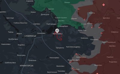 В місті Миколаївка на Донеччині немає світла через обстріли В місті Миколаївка на Донеччині немає світла через обстріли
