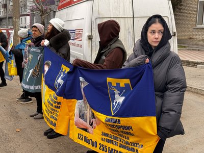 У Вознесенську відбулась акція на підтримку полонених та зниклих безвісти