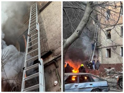 пожежа, порятунок людей, обстріл на 15 квітня пожежа, порятунок людей, обстріл на 15 квітня