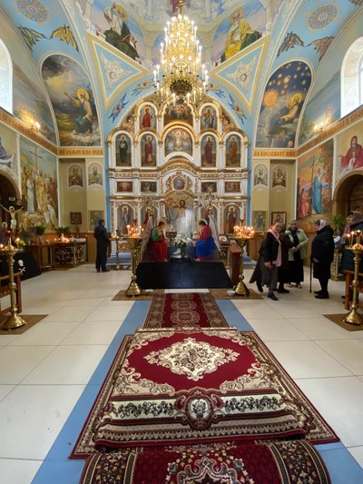 У Костянтинівці віряни освятили пасхи У Костянтинівці віряни освятили пасхи
