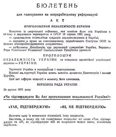 İlk qış aynıñ 1 — Ukrainara referendumınıñ yıllığı: Ukrainanıñ mustaqilligi oğrunda Qırımda nasıl küreşken ediler İlk qış aynıñ 1 — Ukrainara referendumınıñ yıllığı: Ukrainanıñ mustaqilligi oğrunda Qırımda nasıl küreşken ediler