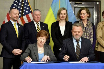У Бучі з’явилось перше американське місто-партнер У Бучі з’явилось перше американське місто-партнер
