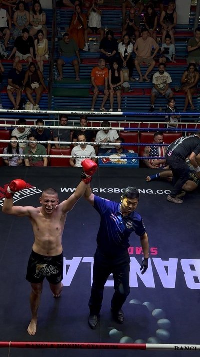 Спортсмен розповів про емоції, які відчув, коли дізнався, що переміг, серпень 2026 року, Таїланд Спортсмен розповів про емоції, які відчув, коли дізнався, що переміг, серпень 2026 року, Таїланд