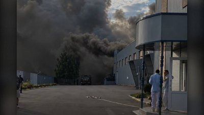 У Сумах зруйновано виробничий майданчик фармацевтичної компанії КУСУМ У Сумах зруйновано виробничий майданчик фармацевтичної компанії КУСУМ