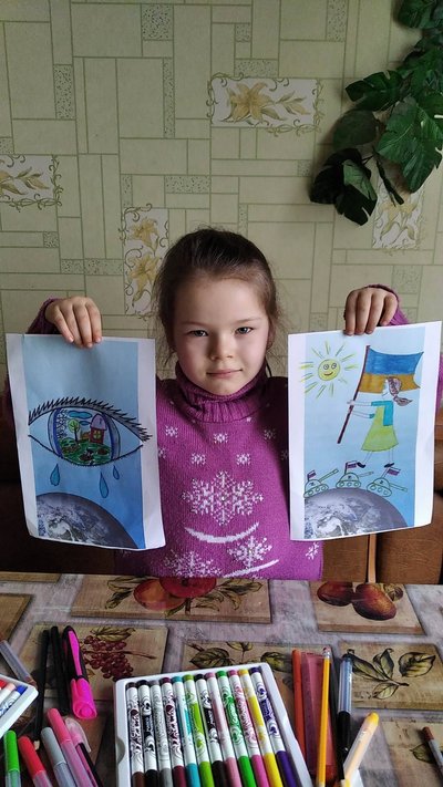 "Війна очима дітей": школярі з Херсонщини долучились до японсько-українського проєкту "Війна очима дітей": школярі з Херсонщини долучились до японсько-українського проєкту