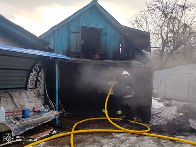 На Вінниччині під час пожежі загинула жінка На Вінниччині під час пожежі загинула жінка