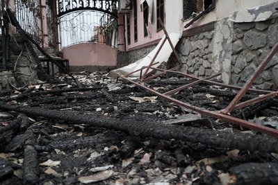 Наслідки влучань у Богодухові Наслідки влучань у Богодухові