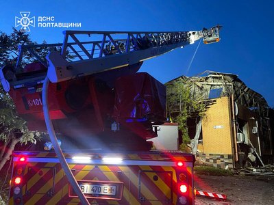 Масована атака у ніч на 6 червня: троє людей травмувалися на Полтавщині