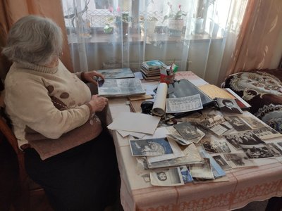 Таїсія Барило, дякує в 90 років, Тернопільщина, лютий 2025 Таїсія Барило, дякує в 90 років, Тернопільщина, лютий 2025