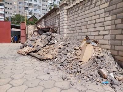 Херсон, обстріли, липень 2024, уламки Херсон, обстріли, липень 2024, уламки