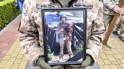 Втрати Волині — прощання з Василем Мельничукм у Луцьку Втрати Волині — прощання з Василем Мельничукм у Луцьку